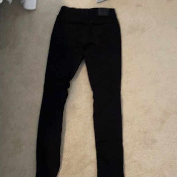 Levi’s distressed skinny Black size 24 - Picture 4 of 4